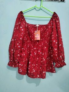 Beautiful Red Top