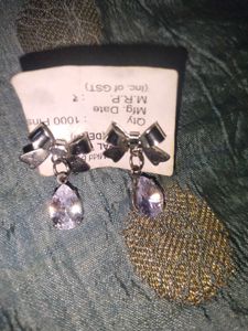 Bow 🎀Drop Earrings