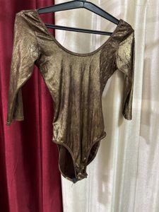 Shinny Golden Bodysuit