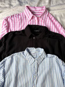 Stradivarius Linen Shirt