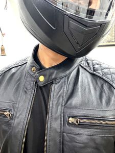 Genuine Leather Biker Jacket