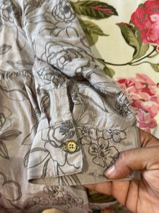 Westside Bombay  Paisley High Low Top