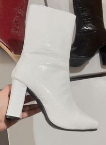 Classy White Boots