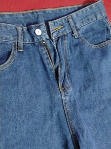 Blue Straight Jeans