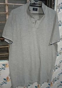 Men's Grey Polo Shirt - M27