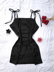 Corset Back Strappy Kurti 🖤