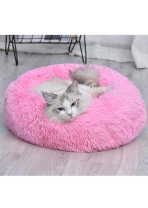 round indoor pet bed for mats winter