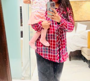 Checks Long Stylish Shirt