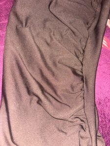 Elegant Brown One-Shoulder Maxi Dress