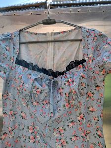 Floral Milkmaid Maxi Dress