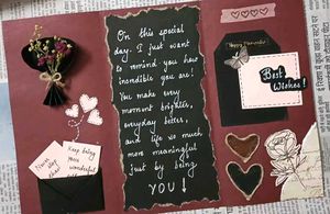 Vintage Best Wishes Card!