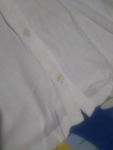 White Lace Trim Tank Top