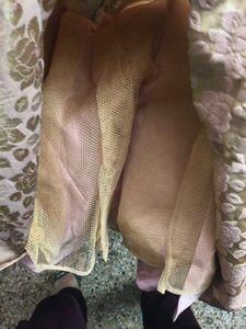 Elegant Contrast Lehenga Choli Set in xl size