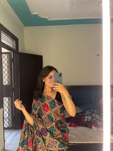 Vintage Patterned Saree