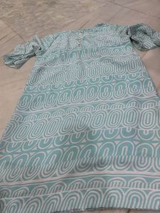 Patterned Shift Dress