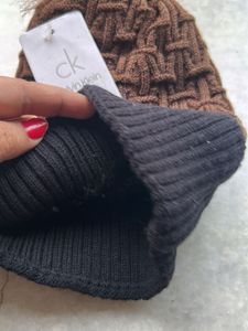 Calvin Klein Pom-Pom Beanie