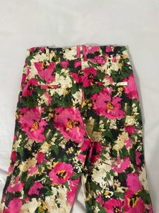 Floral Print Pants