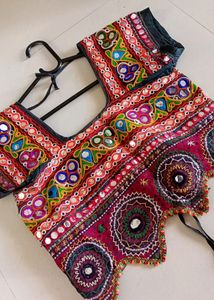 Gujarati Navratri Gamthi(Village) Choli