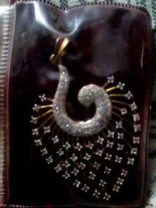 Elegant Silver Tone Pendant