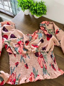 Floral Print Top