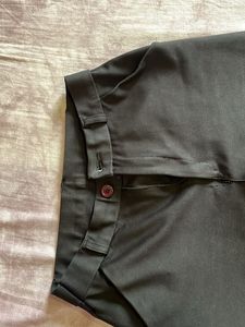 Black Formal Wide-Leg Trouser – Size 26