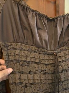 Brown Lace Bodycon Dress – Lulu &amp; Sky (Never Worn)