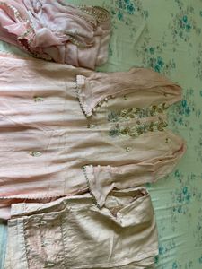 Pure Chiffon Gorgotte Salwar Set