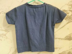 Cute Navy Blue Graphic Tee