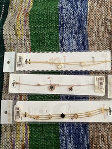 Layered Stainless Steel Bracelets