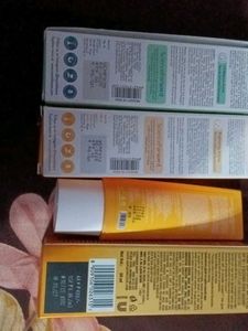 Combo Of 4 Sunscreen New Seal Pack No Coin Spf 50+