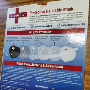 Tri-Activ 6 Layer Protective Mask