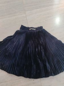 Pleated Mini Skirt