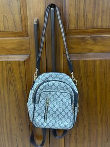 Print Mini Backpack