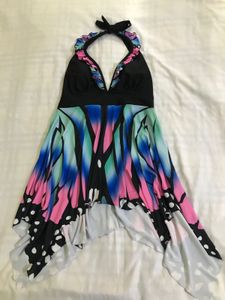 Multicoloured Beach/Swim Wear Size M/L