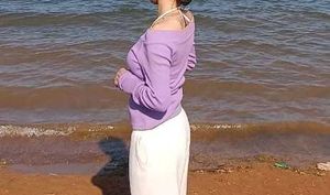 Lilac Long Sleeve Top