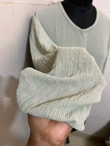 minting crinkled top