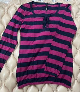 Striped Long Sleeve Top