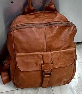 🔥  Sale 🔥  Brown Leather Backpack