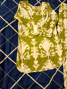 Parrot Green Kurta Set