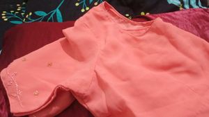 Katori Blouse With Sequined Sleeves