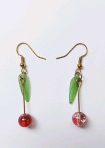 Cherry Drop Earrings