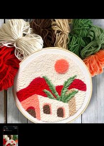 Punch Needle Embroidery Kit
