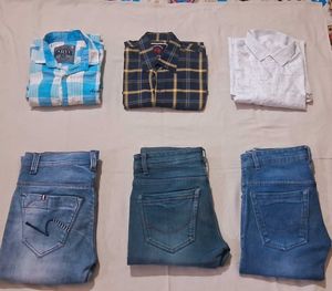 Shirts and Jeans Bundle