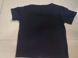 Black Square Neck Top
