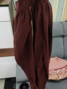 Peach Printed Kurta
