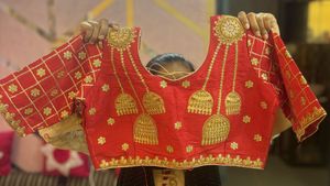New Wedding Embroidered Blouse