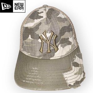 New Era NY Yankees Camo Trucker Cap - Original