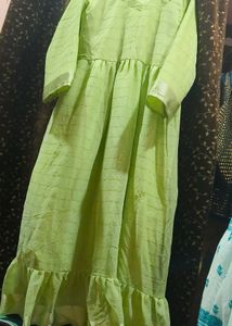 Elegant Green Ethnic Gown