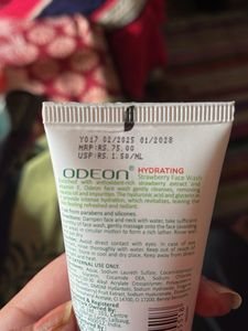 Odeon Strawberry Face Wash