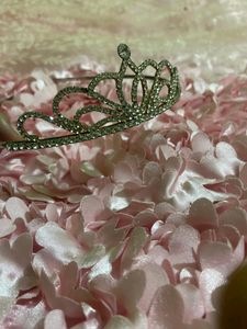 Barbie Pink Gown💖With Crown✨